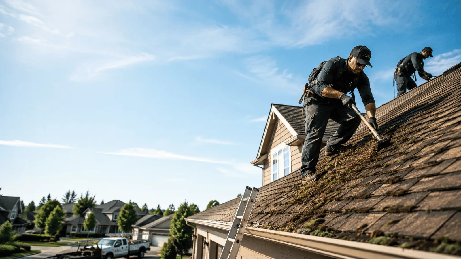 Roof Moss Removal in Bondurant, WY near me